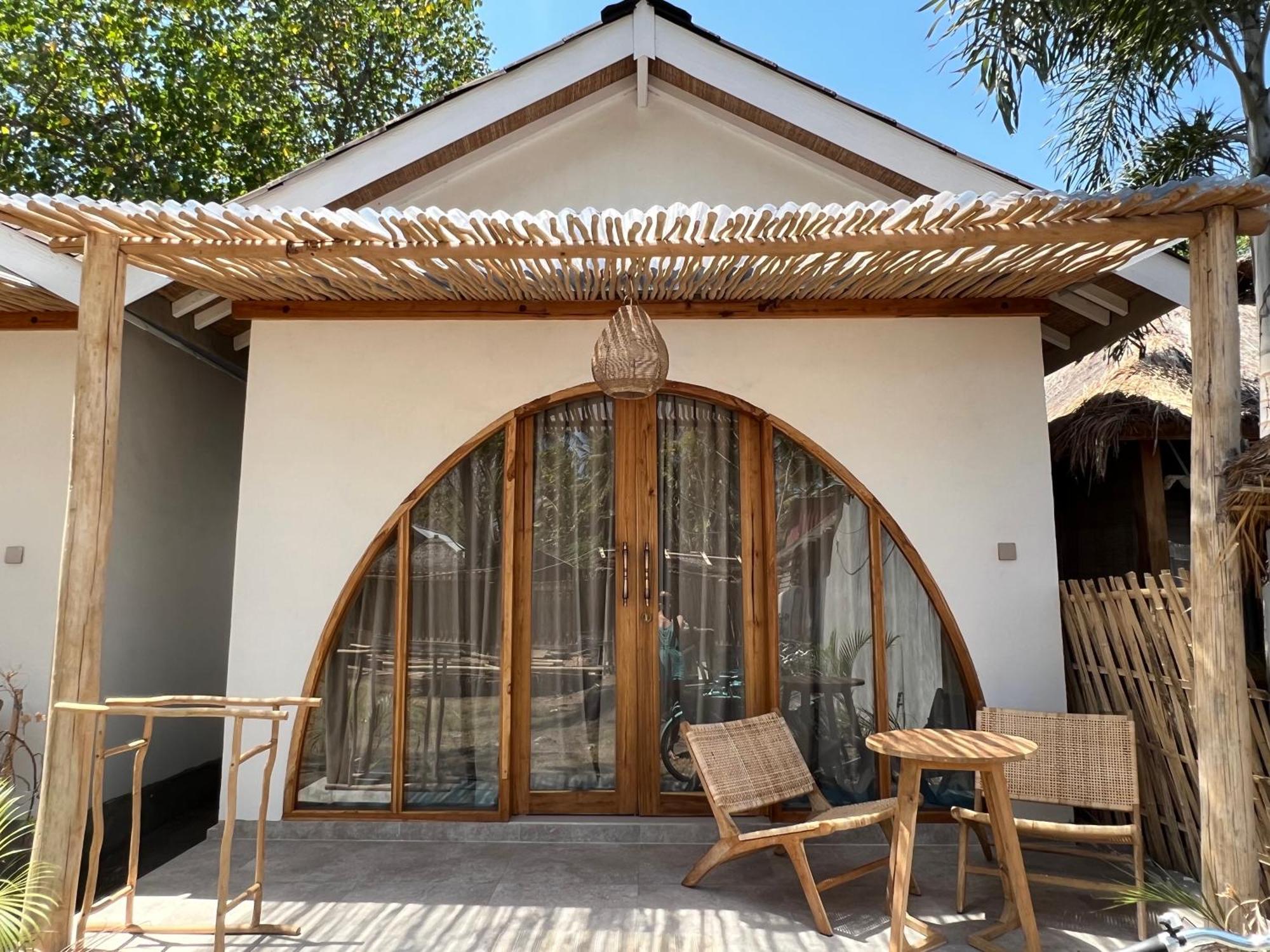 Rumah Canaria Bungalow Gili Trawangan Esterno foto