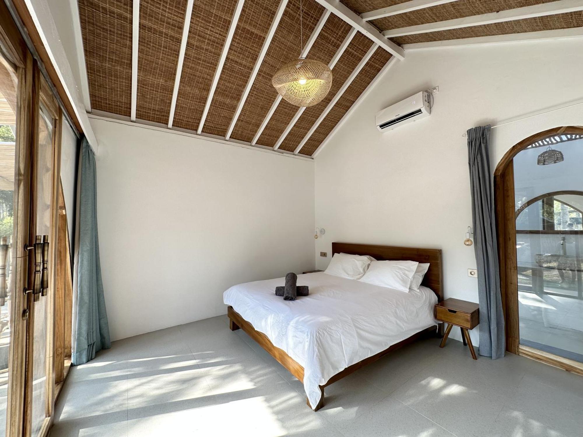 Rumah Canaria Bungalow Gili Trawangan Esterno foto