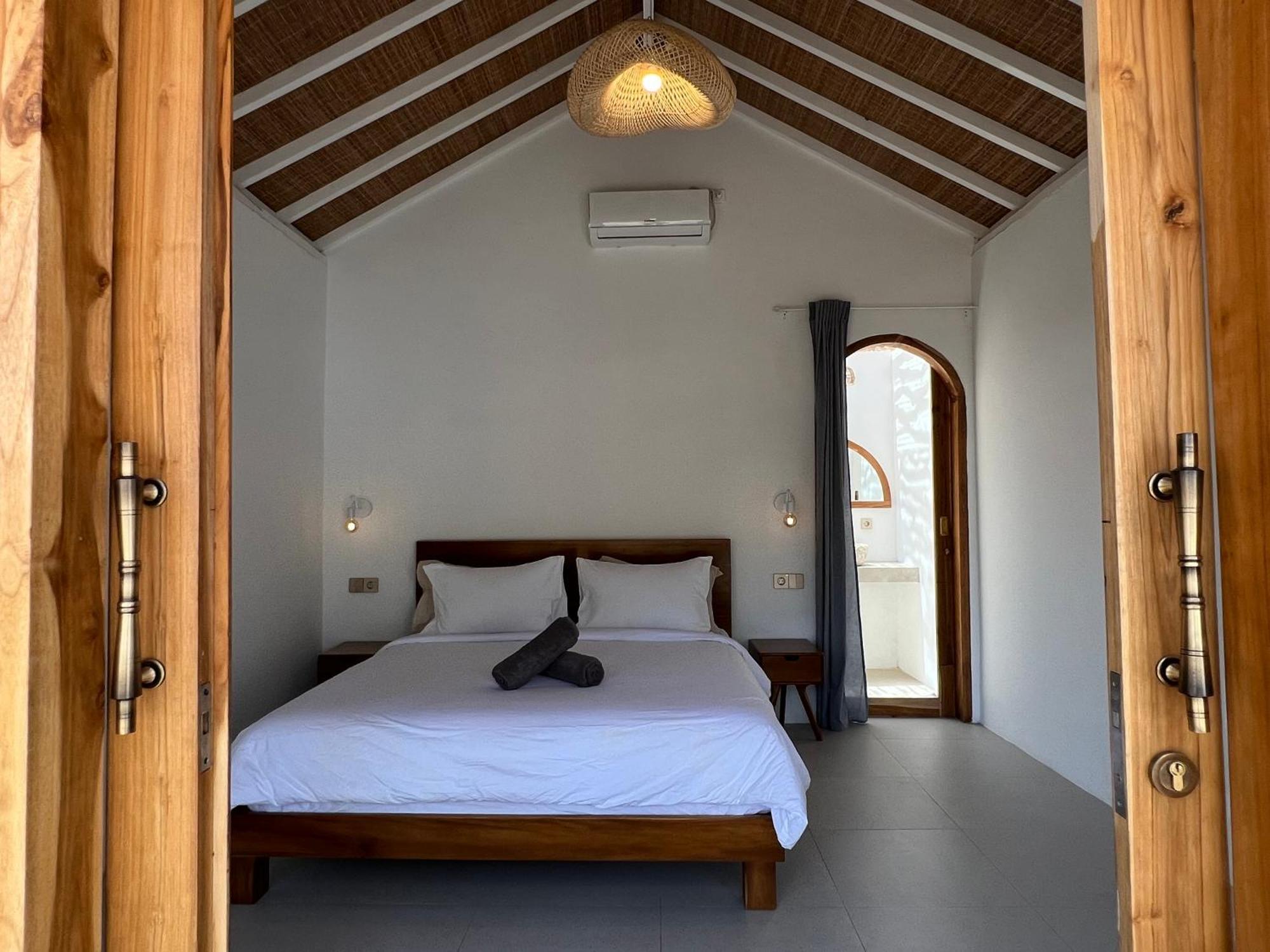 Rumah Canaria Bungalow Gili Trawangan Esterno foto