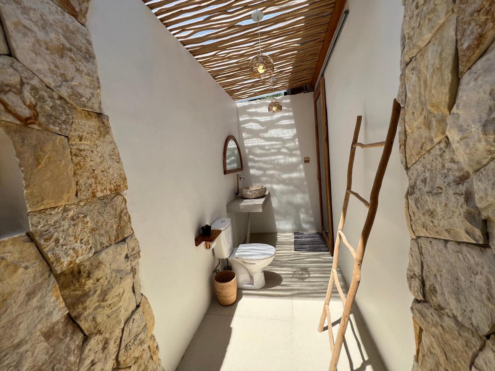 Rumah Canaria Bungalow Gili Trawangan Esterno foto