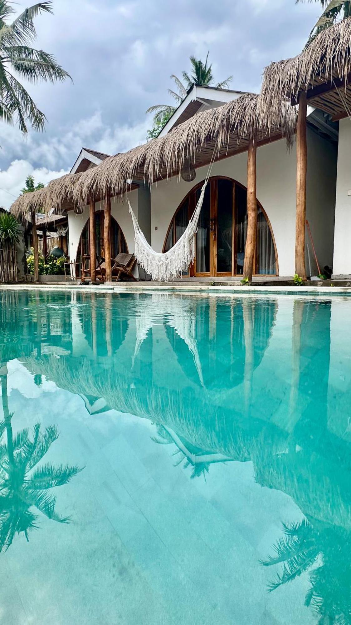 Rumah Canaria Bungalow Gili Trawangan Esterno foto