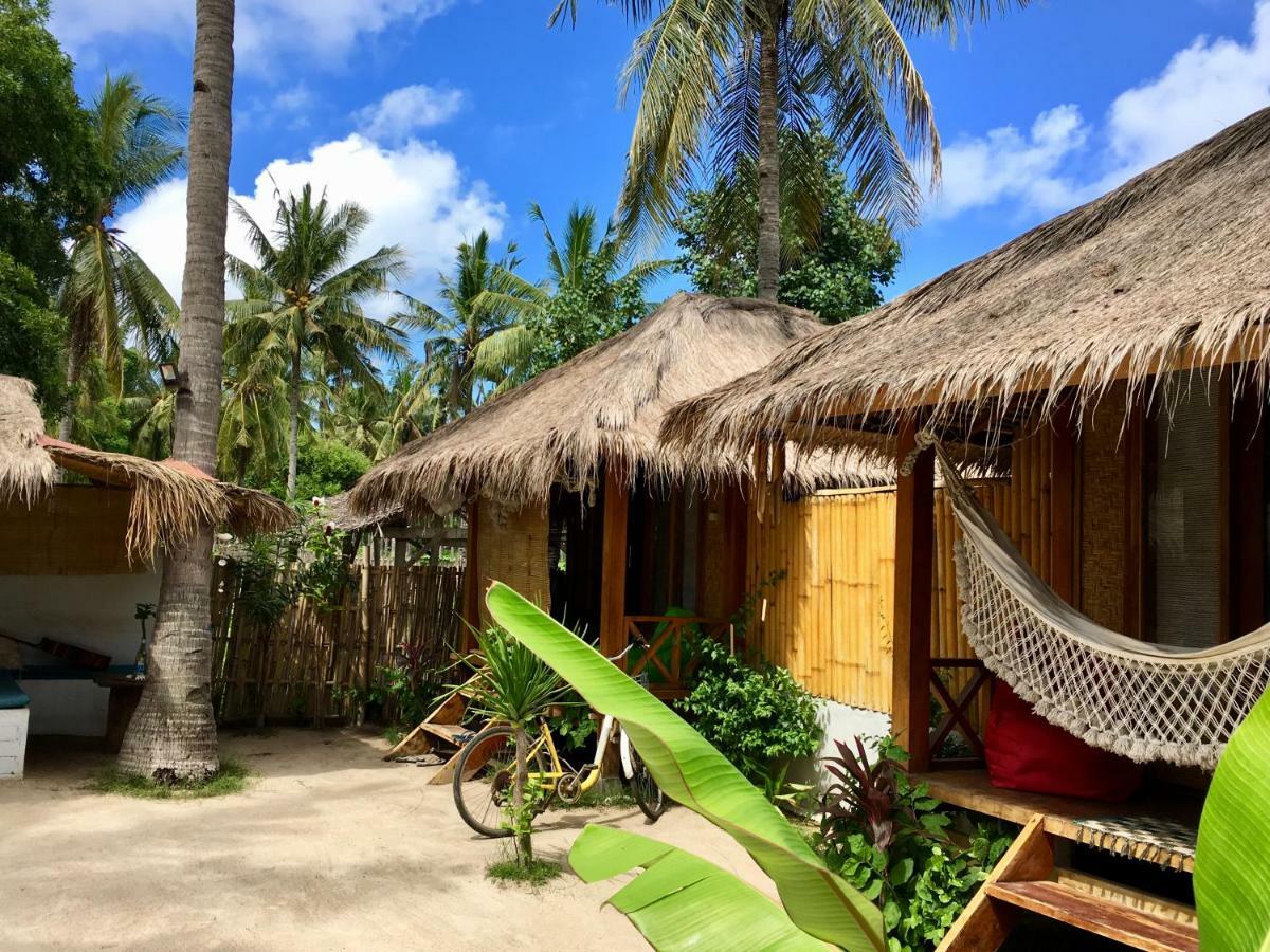 Rumah Canaria Bungalow Gili Trawangan Esterno foto