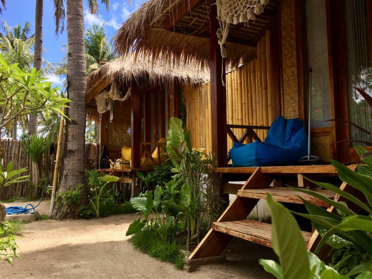 Rumah Canaria Bungalow Gili Trawangan Esterno foto